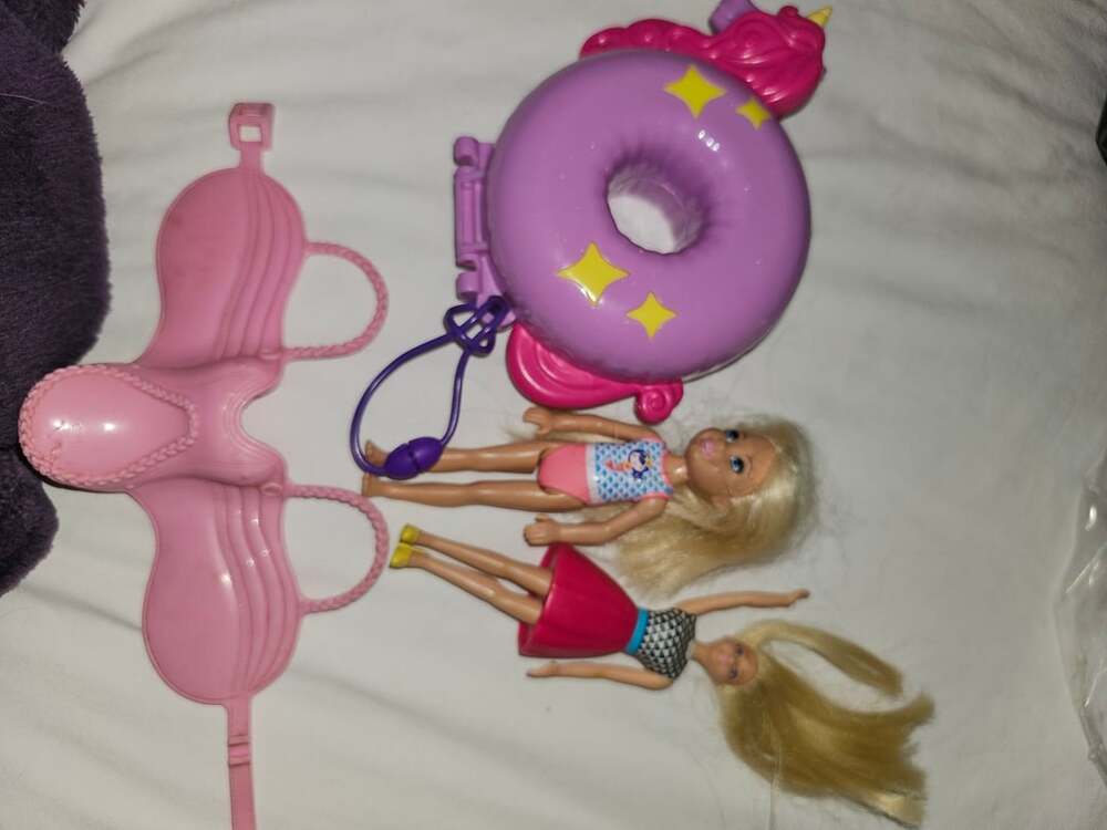 Polly Pocket Sparkle Cove Adventure Unicorn Compact Lot
